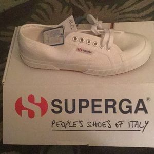 Superga Cotu Classic  White Women’s Size 9